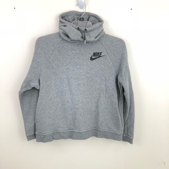 Nike Tops - Nike funnel neck hoodie